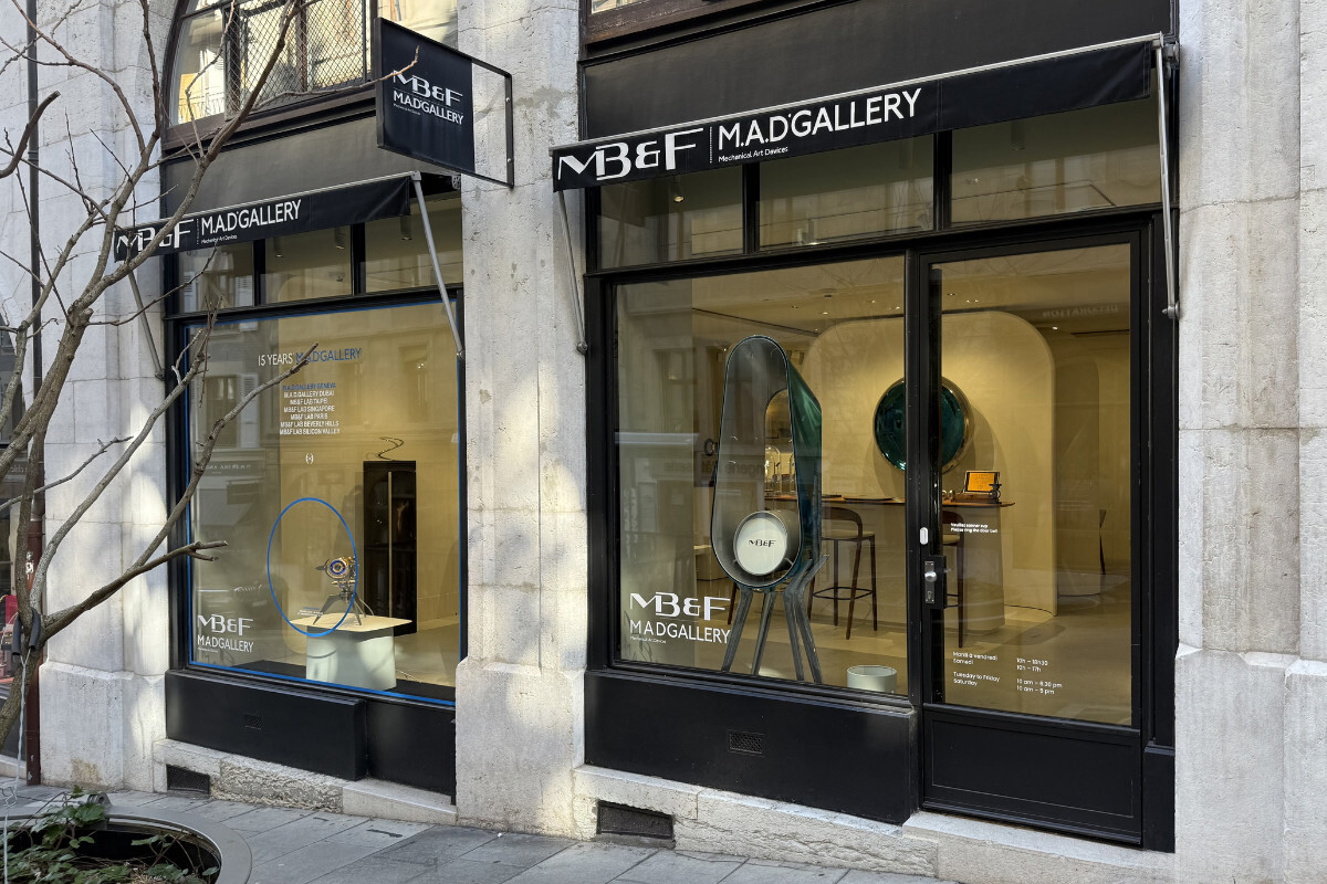 A M.A.D Gallery localizada na Rue Verdaine, no centro histórico de Genebra | Foto: Miguel Seabra/Espiral do Tempo