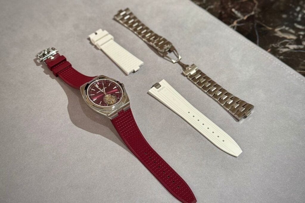 Vacheron Constantin Overseas Tourbillon Deep Red