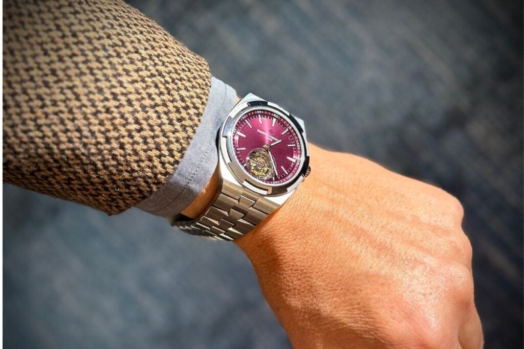 Vacheron Constantin Overseas Tourbillon Deep Red