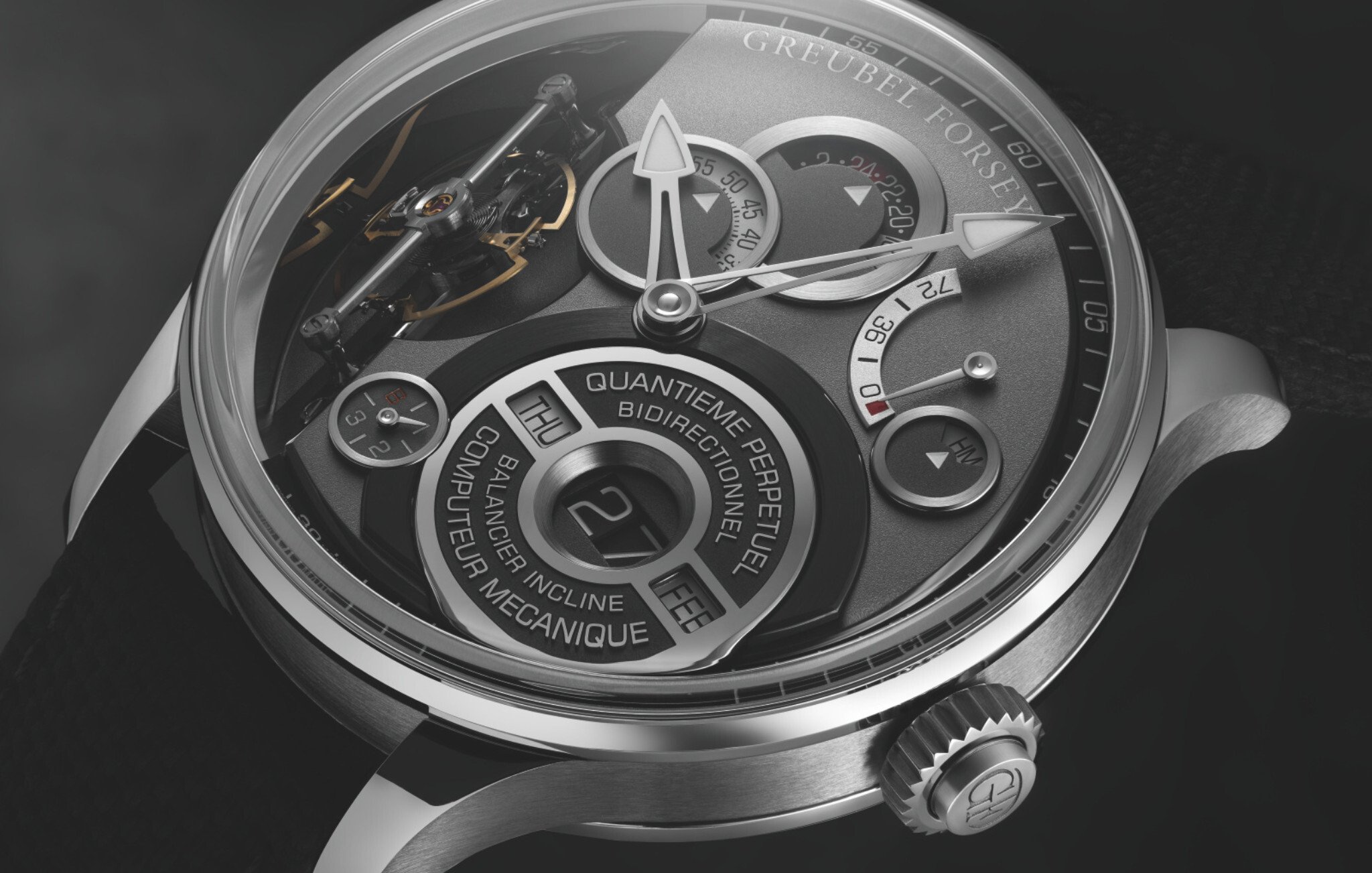 QP Balancier: um calend&aacute;rio perp&eacute;tuo de exce&ccedil;&atilde;o com estiliza&ccedil;&atilde;o &uacute;nica | Foto: Greubel Forsey