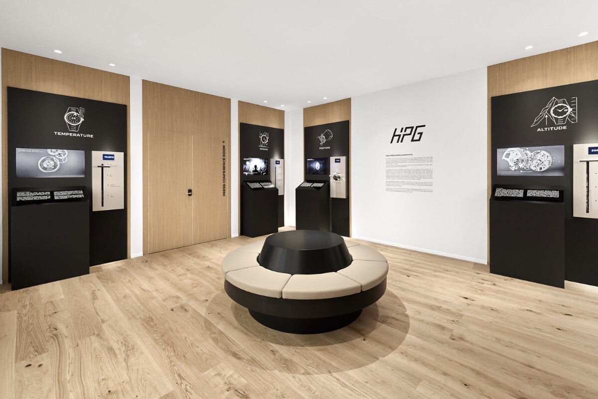 A sala dedicada ao novo selo HPG