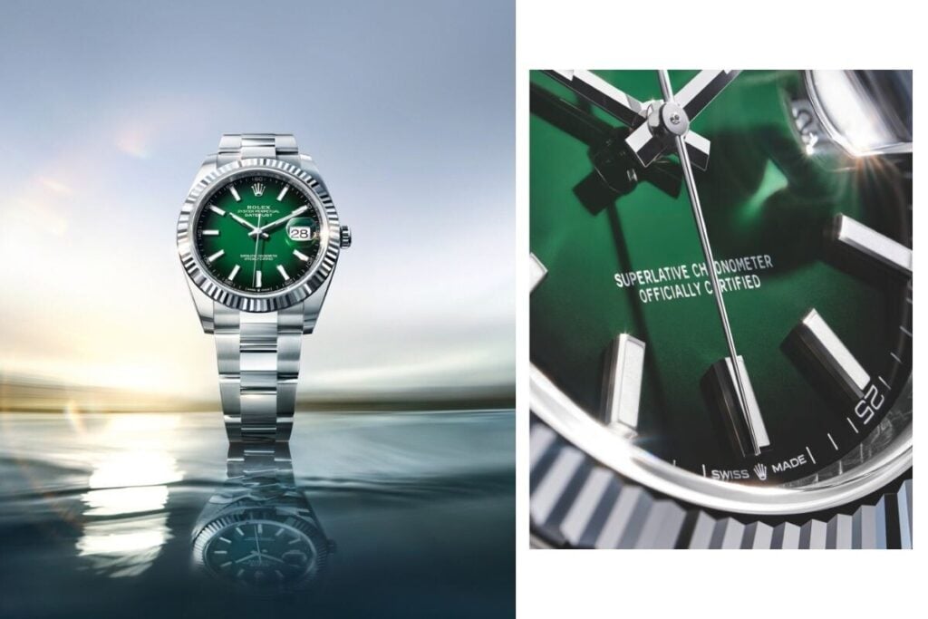 Rolex Datejust 41 Green Dial