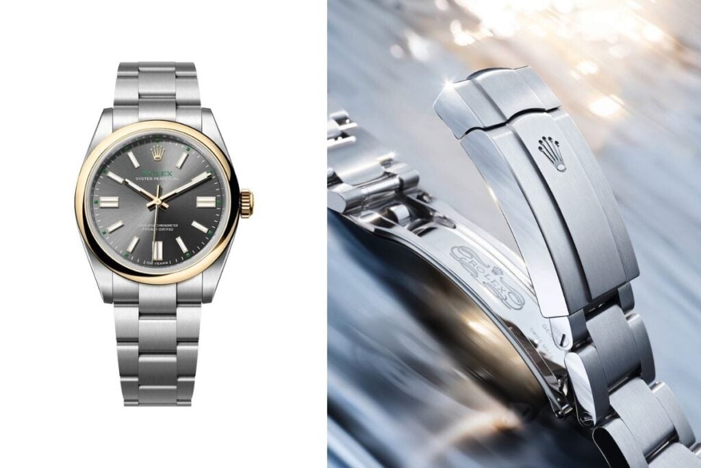 Rolex Oyster Perpetual 41, Oystersteel and yellow gold