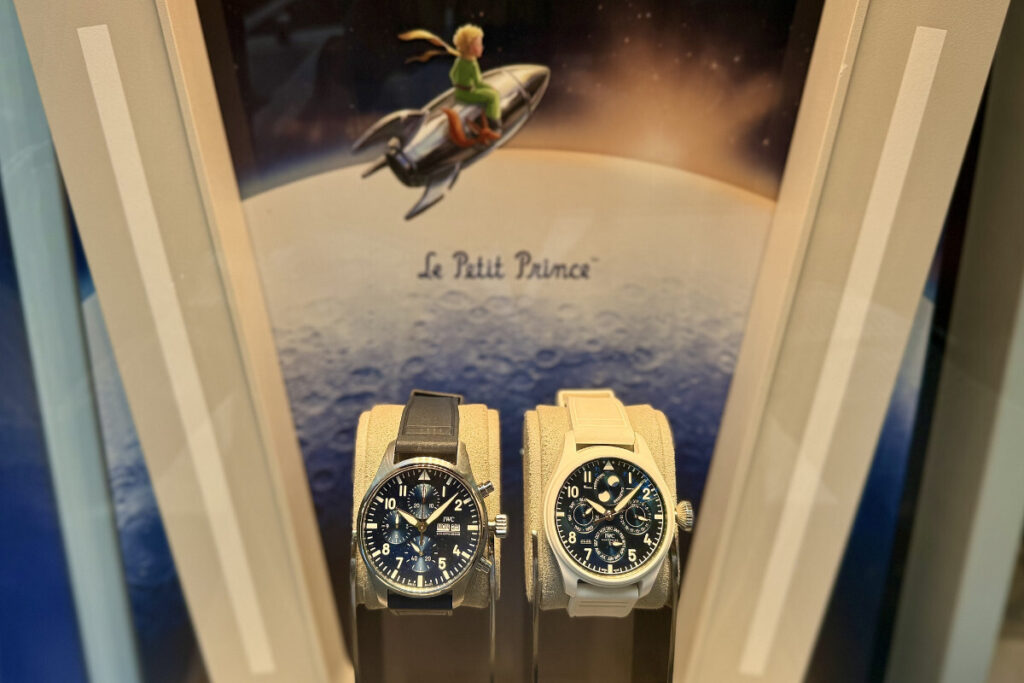 fotografia da montra da boutique da IWC em Lisboa | Foto: Miguel Seabra/Espiral do Tempo