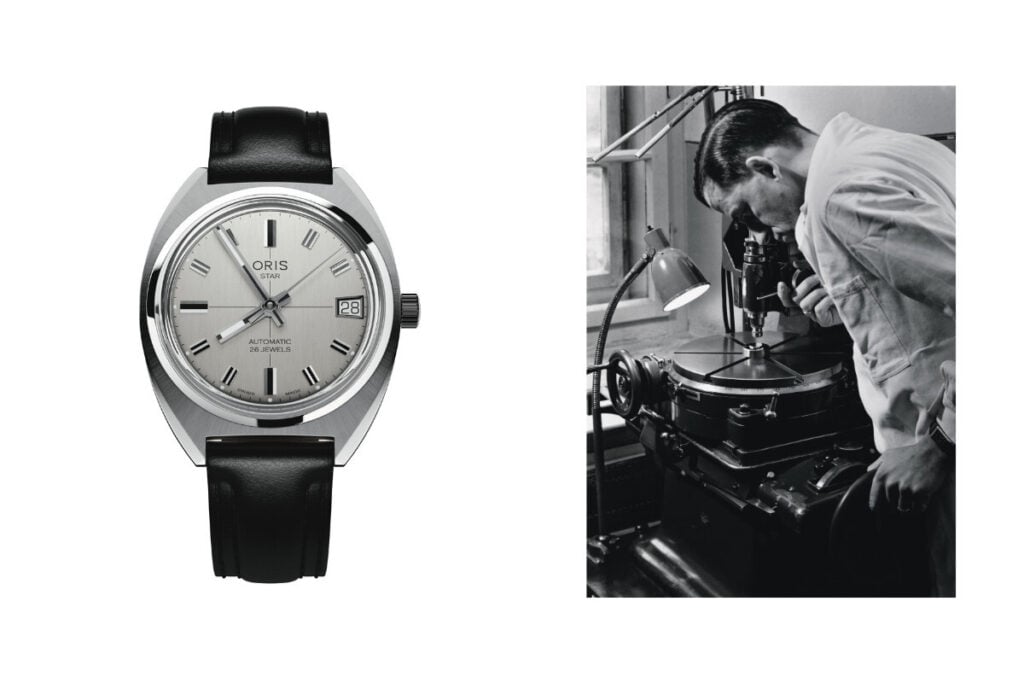 relógio e imagem histórica do Oris Star Edition Watches and Wonders 2026