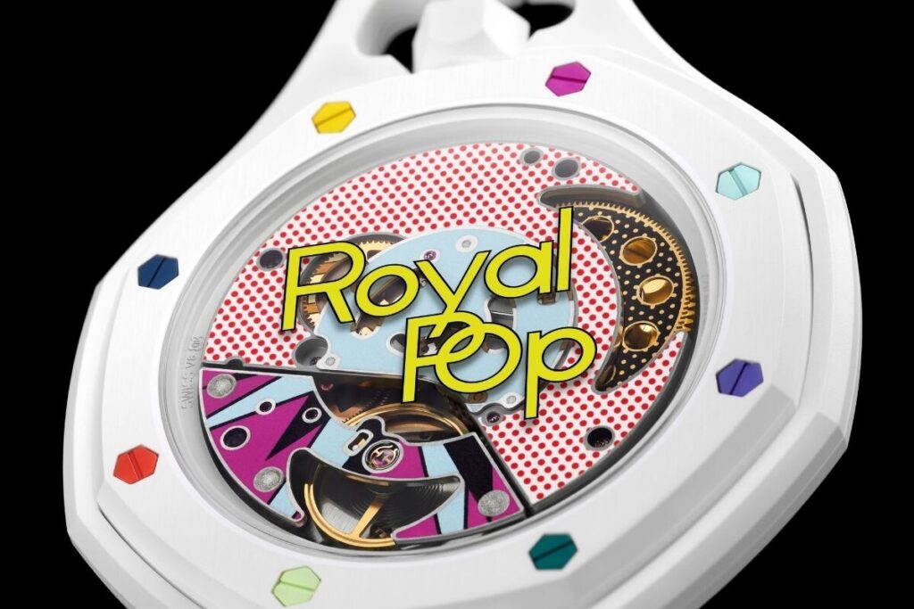 Fundo do Swatch x Audemars Piguet Royal Pop