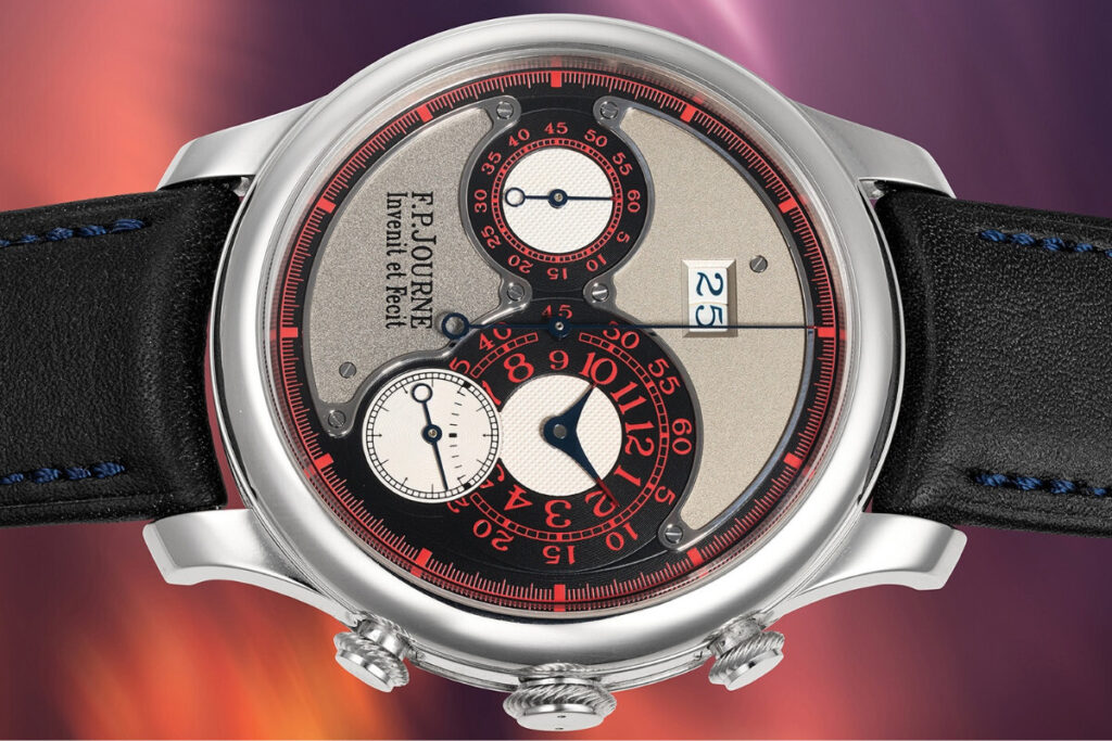 relógio deitado F.P. Journe de François-Paul Journe