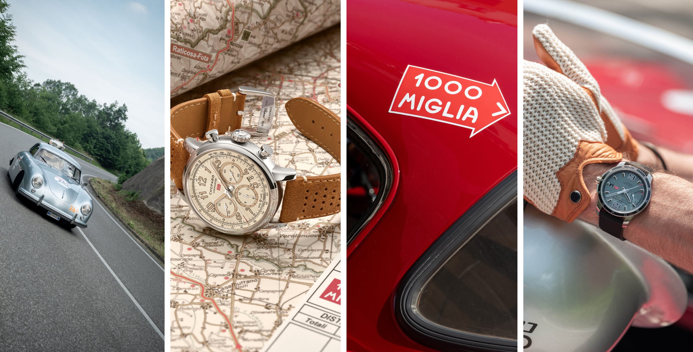 dois relógios Chopard Mille Miglia GTS Power Control e Classic Chronograph Raticosa