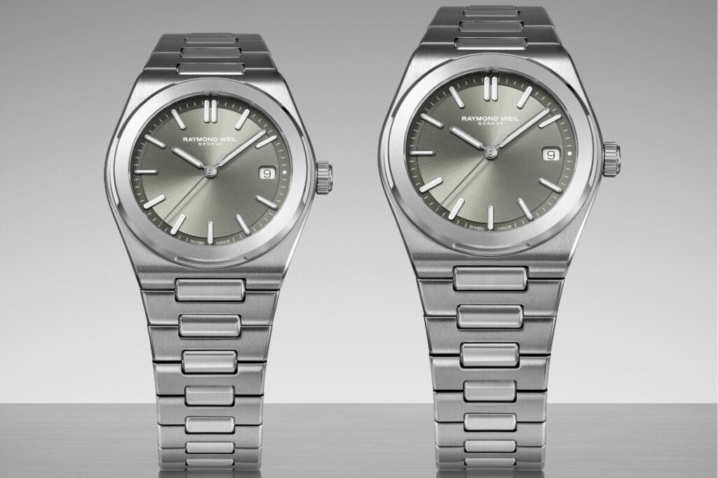 relógios com bracelete Raymond Weil A.R.T. Date | Foto: Raymond Weil