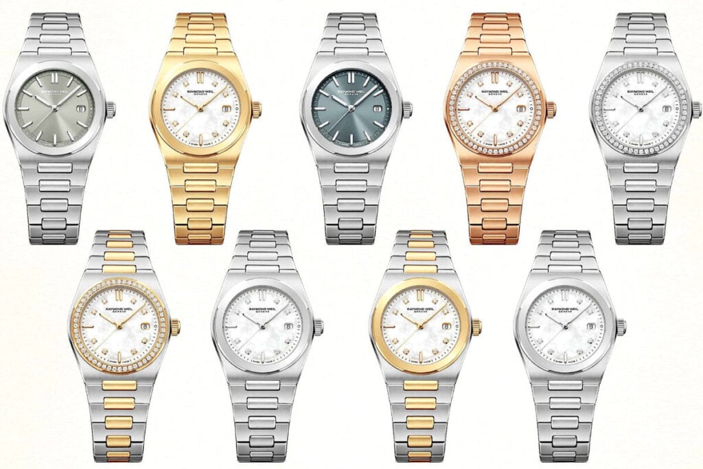 relógios com bracelete Raymond Weil A.R.T. Date | Foto: Raymond Weil