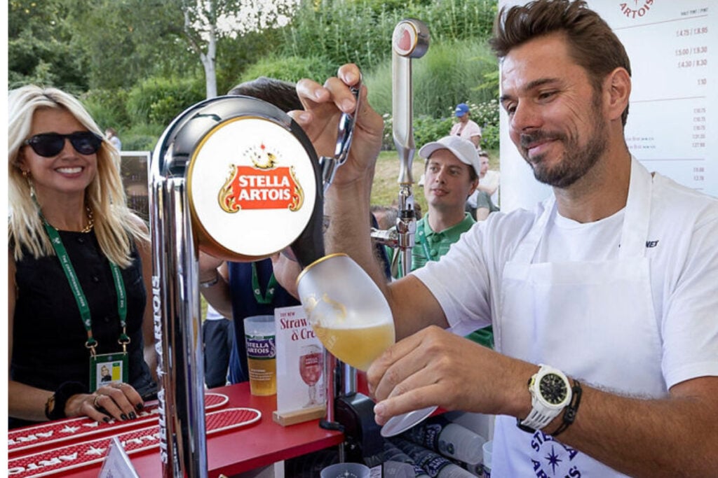 tenista Stan Wawrinka com relógio no pulso Norqain Wild One Skeleton X-Lite | Foto: Millennium Estoril Open