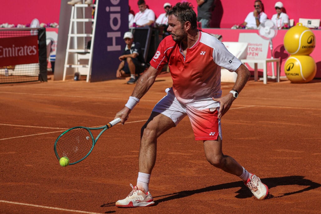 tenista Stan Wawrinka com relógio no pulso Norqain Wild One Skeleton X-Lite | Foto: Millennium Estoril Open