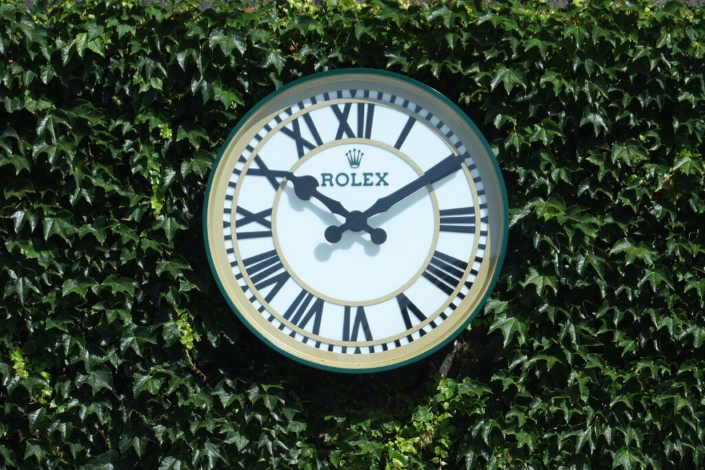 relógio Rolex em Wimbledon | Foto: Rolex