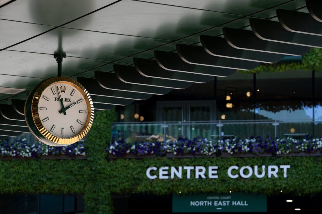 relógio Rolex em Wimbledon | Foto: Rolex