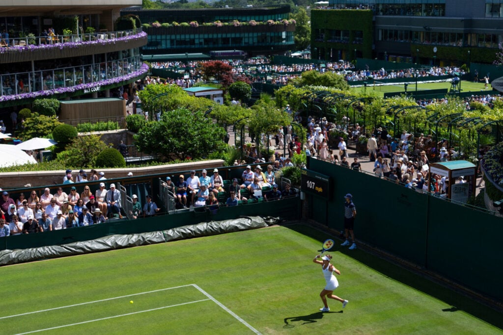 jogadores e pessoas no torneio de ténis de Wimbledon | Foto AELTC e Rolex
