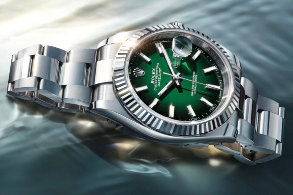 relógio Rolex Datejust Green Ombré | Foto: Rolex