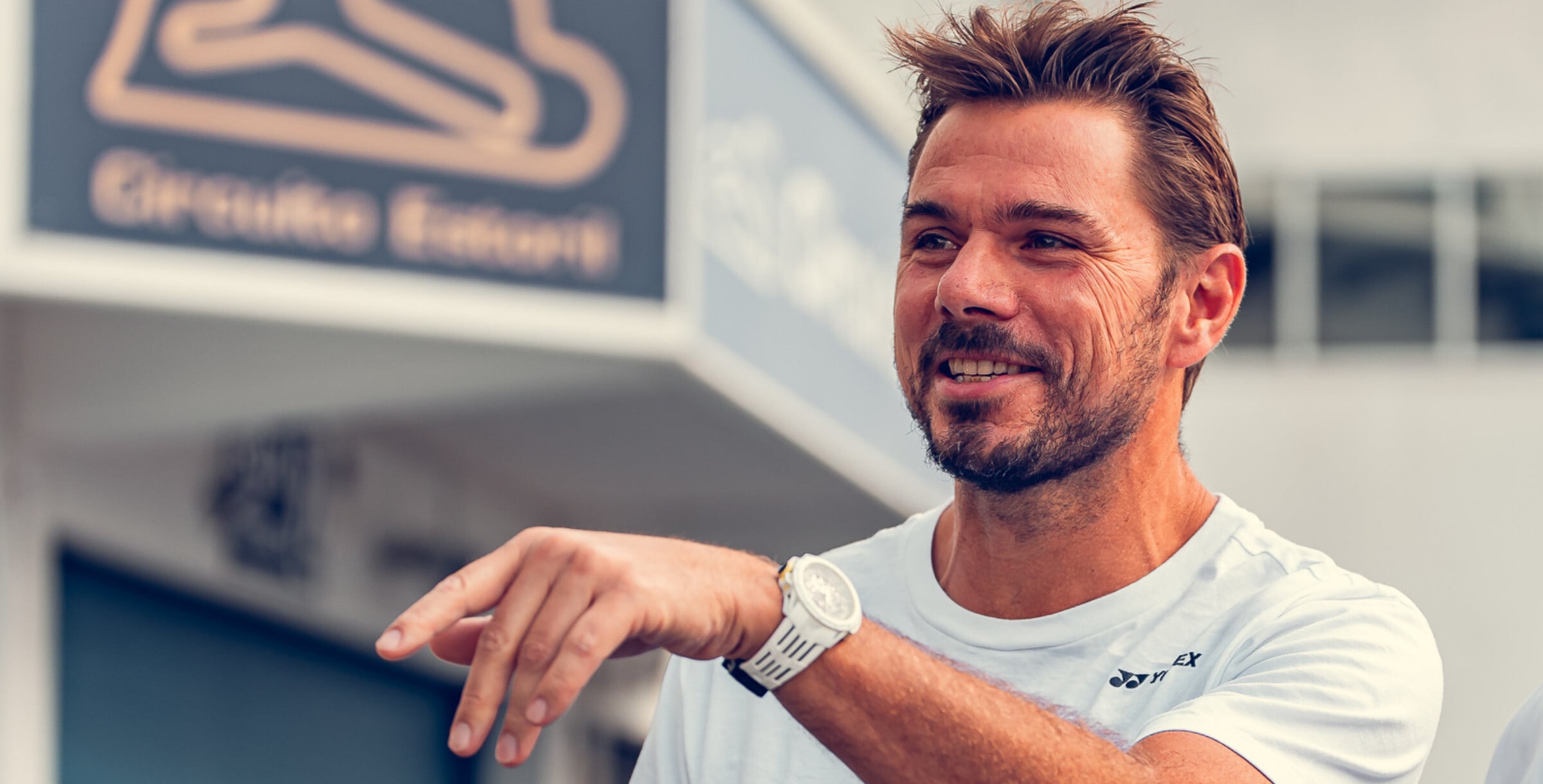 tenista Stan Wawrinka com relógio no pulso Norqain Wild One Skeleton X-Lite