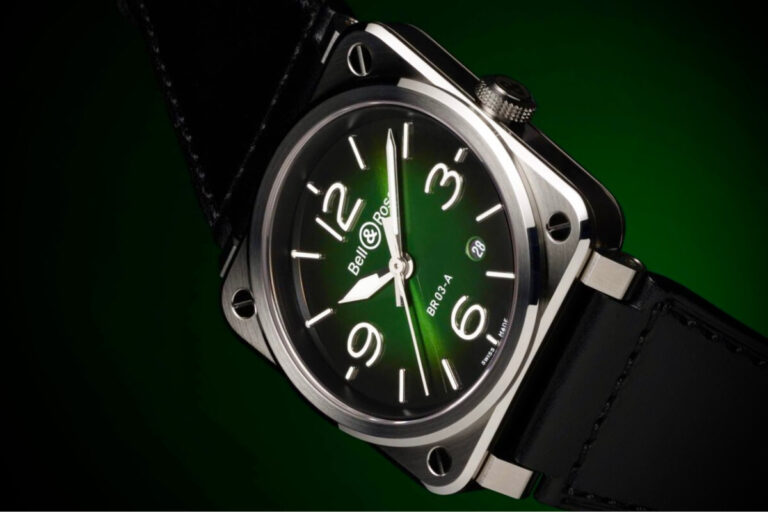 relógio Bell & Ross BR-03 Green Steel | Foto: Bell & Ross