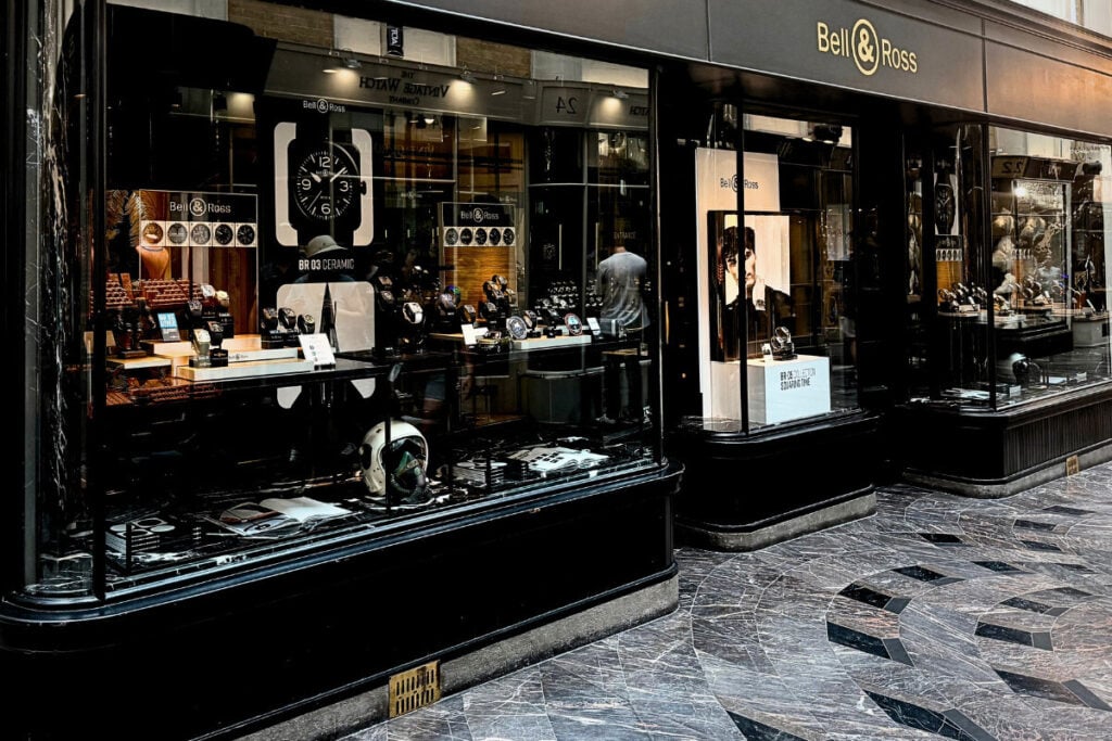 boutique Bell & Ross Londres | Foto: MIguel Seabra/Espiral do Tempo